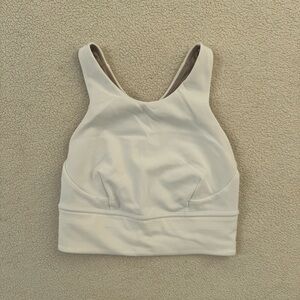 Lululemon Wunder Train Longline Bra 4 white
